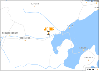 map of Jônia