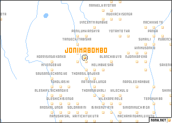 map of Joni Mabombo