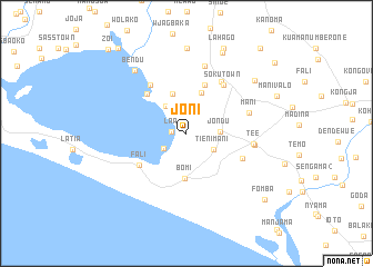 map of Joni