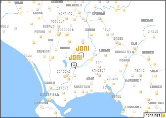 map of Joni