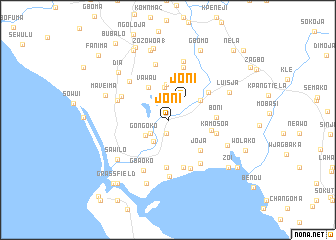 map of Joni