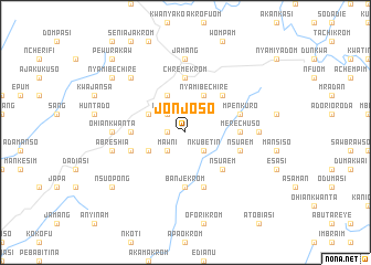 map of Jonjoso