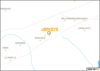 map of Jonkoyo