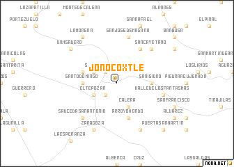 map of Jonocoxtle