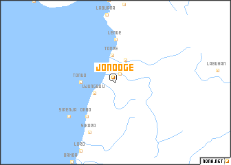 map of Jonooge