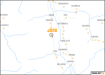 map of Jono