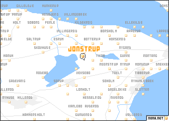 map of Jonstrup