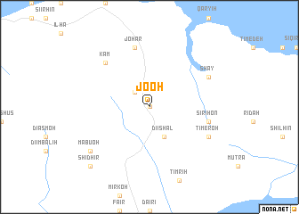 map of Joʼoh