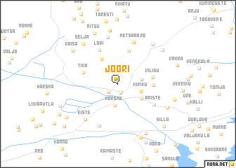 map of Jõõri