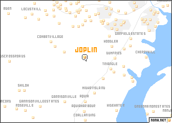 map of Joplin