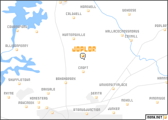 map of Joplor