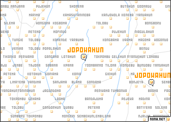 map of Jopowahun