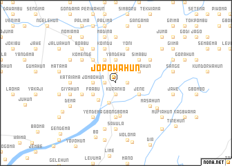 map of Jopowahun