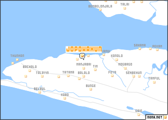 map of Jopowahun