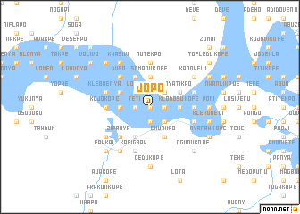 map of Jopo