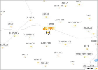 map of Joppa