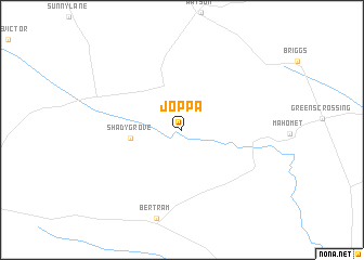 map of Joppa