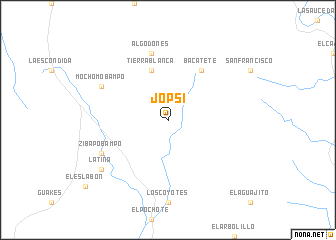 map of Jopsi