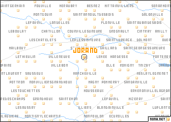 map of Jorand