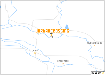 map of Jordan Crossing