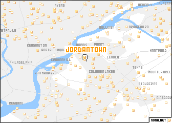 map of Jordantown