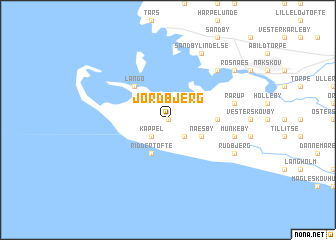 map of Jordbjerg