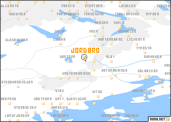 map of Jordbro