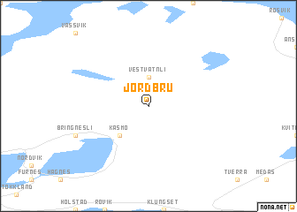 map of Jordbru