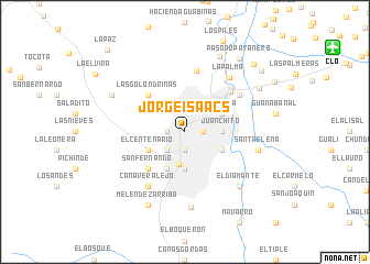 map of Jorge Isaacs