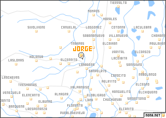 map of Jorge