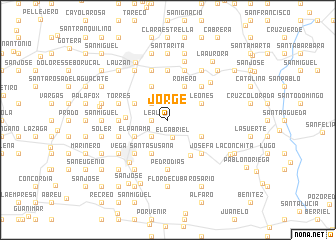 map of Jorge