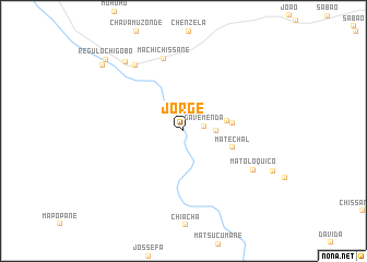 map of Jorge