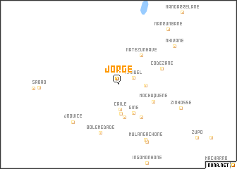 map of Jorge