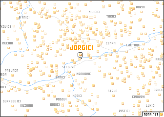 map of Jorgići