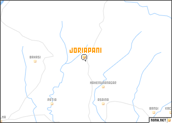 map of Joriāpāni