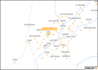 map of Jori Reki