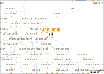 map of Jorjadal