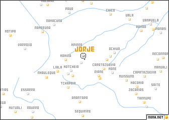 map of Jorje