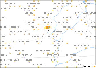 map of Jörl