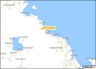 map of Joroan