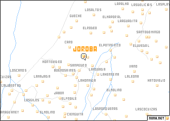 map of Joroba