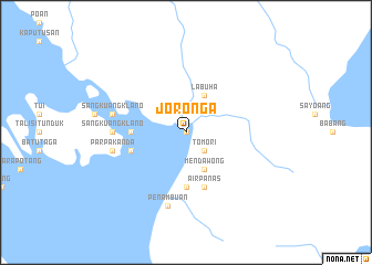map of Joronga