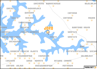 map of Jórò