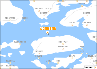 map of Jørstad