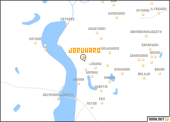 map of Joruwāro