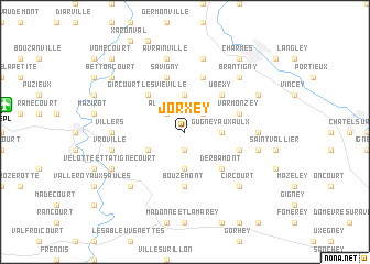 map of Jorxey