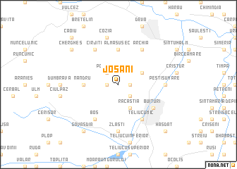 map of Josani