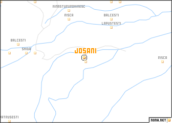 map of Josani