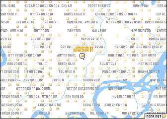 map of Josar