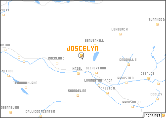 map of Joscelyn